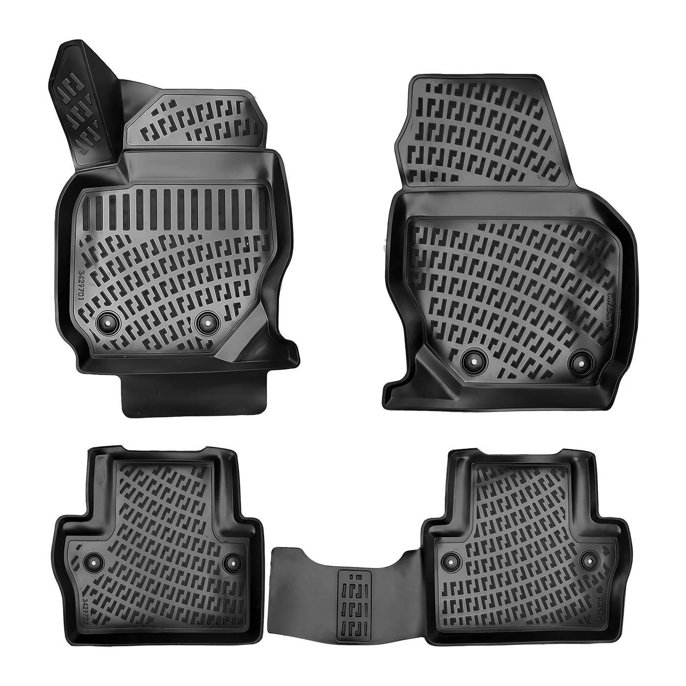Rizline Volvo S80 2006-2016 4D Havuzlu Paspas
