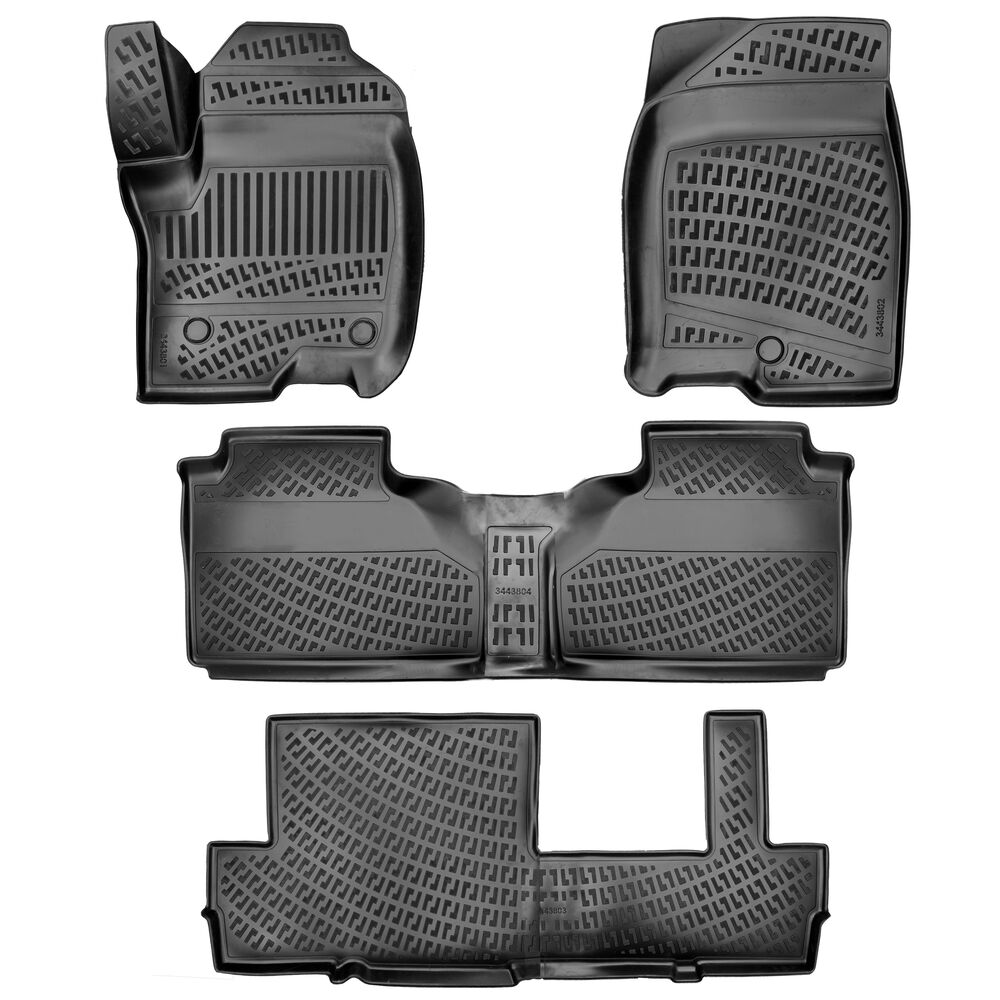 Rizline GMC Denali XL Yukon Denali XL Bench Seating 8 Koltuklu 2021 Sonrası 4D Havuzlu Paspas