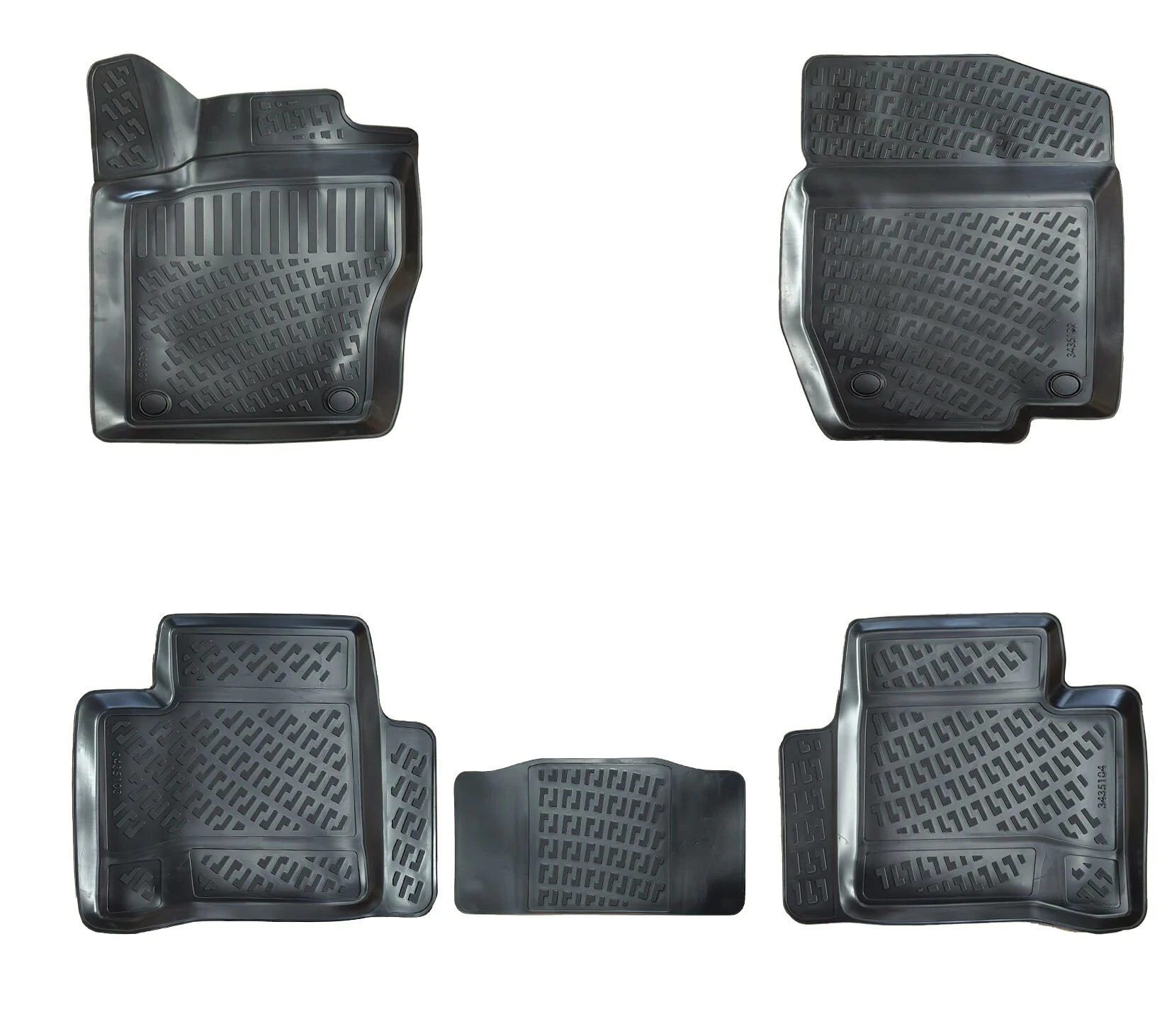 Rizline Mercedes-Benz ML Serisi 63 AMG 2006-2011 W164 4D Havuzlu Paspas